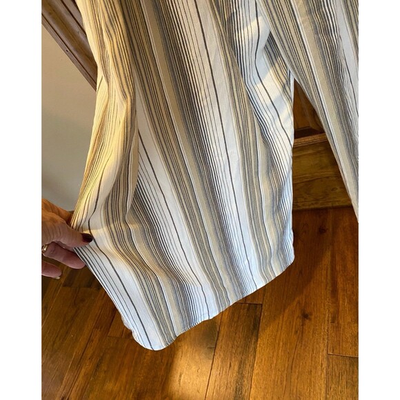 Tribal Womens Off  Shoulder Striped Cropped Leg Plus XXL NWT Slimming Jumpsuit - Picture 5 of 10